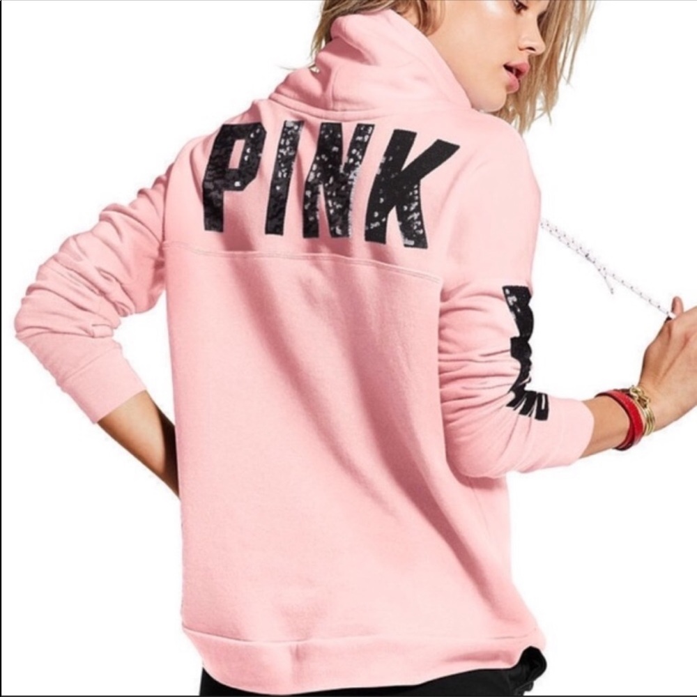 VS PINK limited edition cowl neck